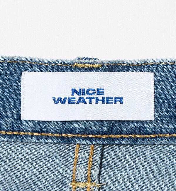 NICE WEATHER「＜NICE WEATHER＞5P レギュラーデニムパンツ」|チノ|