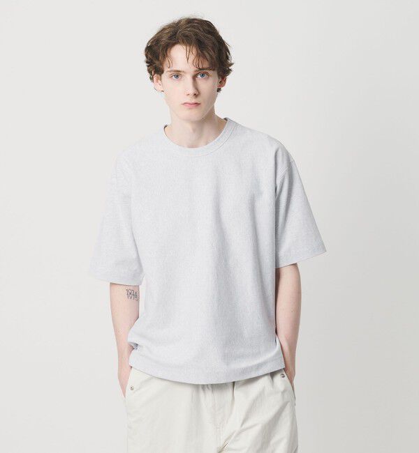 BEAUTY&YOUTH UNITED ARROWS「"THE HEAVY" 10oz ヘビー ワイド クルーネック Tシャツ」|Tシャツ・カットソー|SILVER