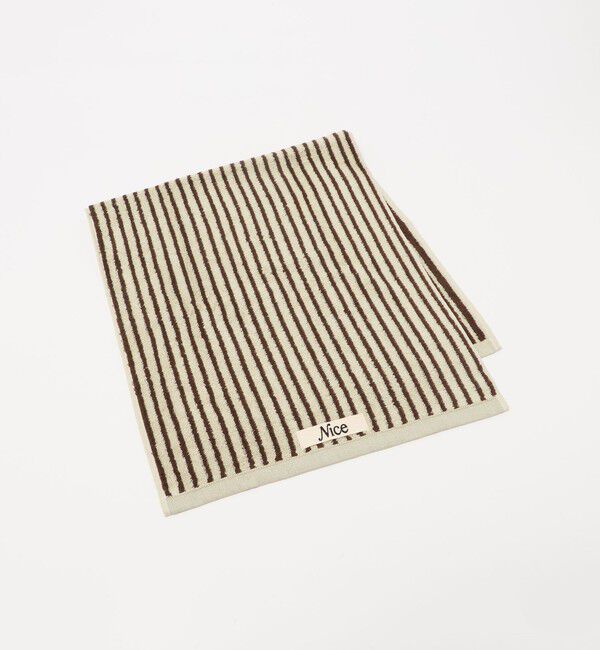 NICE WEATHER「＜NICE WEATHER＞ストライプ タオル」|タオル|MD.BROWN