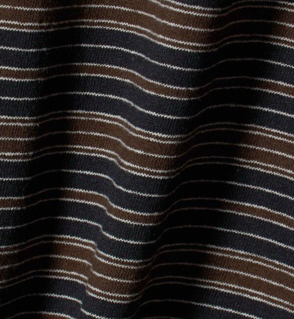 BEAUTY&YOUTH UNITED ARROWS「オルタネイトボーダー ボリュームスリーブ クルーネック カットソー」|Tシャツ・カットソー|