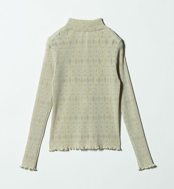 BEAUTY&YOUTH UNITED ARROWS「レースプリーツ シャツカーディガン ウォッシャブル」|カーディガン|