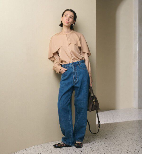 BEAUTY&YOUTH UNITED ARROWS「チュール フラワー エンブロイダリー バレエシューズ」|バレエシューズ|