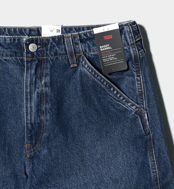 BEAUTY&YOUTH UNITED ARROWS「＜Levis＞BAGGY BARREL デニムパンツ」|デニム|