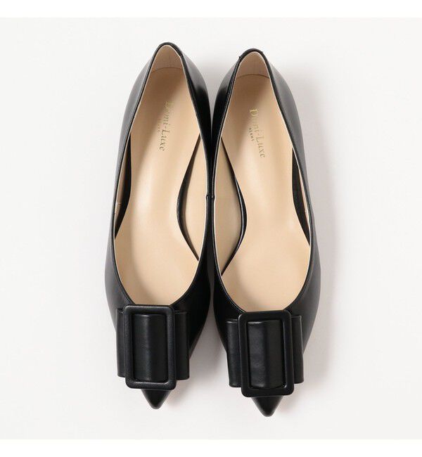 Demi-Luxe BEAMS 「Demi-Luxe BEAMS / バックル ポインテッドトゥ パンプス」|パンプス|