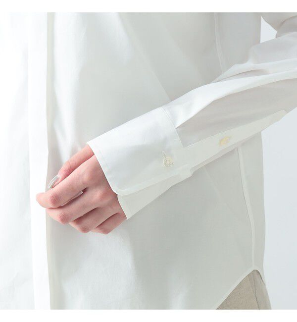 Demi-Luxe BEAMS 「AK+1 / 刺繍 レギュラーカラーシャツ」|シャツ・ブラウス|