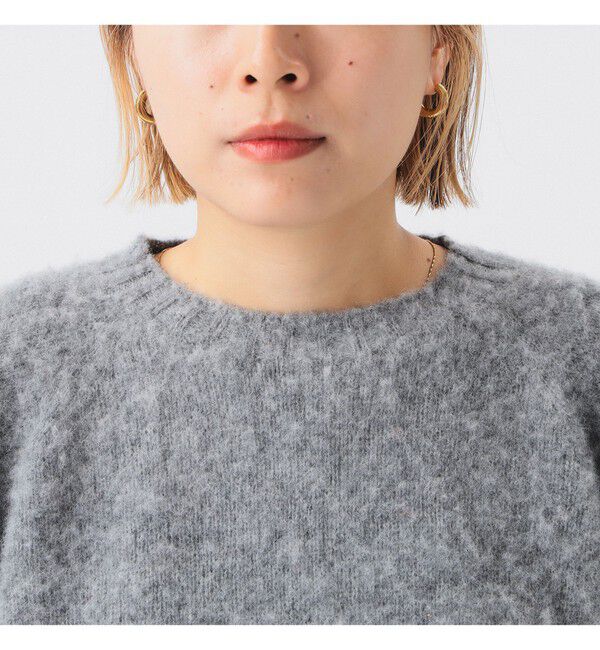 BEAMSBOY「【別注】Nor&rsquo;Easterly / シェットランド シャギー クルーネック 25FW」|ニット・セーター|