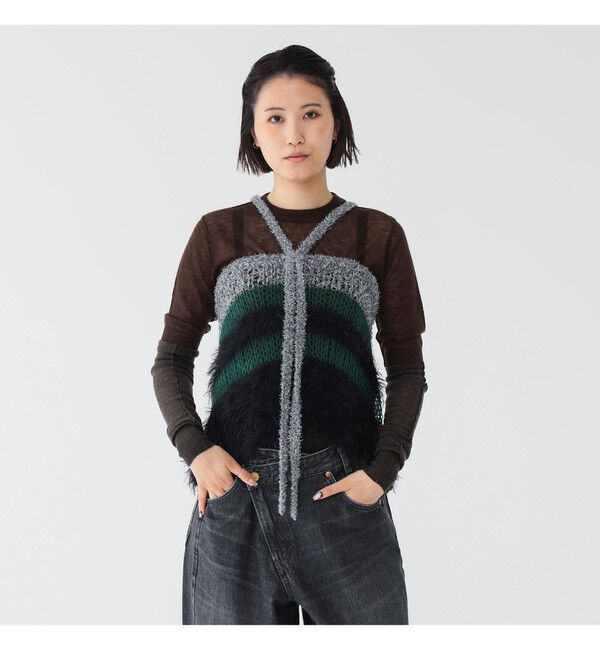 BEAMSBOY「maturely / スリーヤーン キャミソール」|ベスト・ジレ|