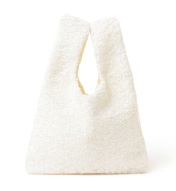 Ray BEAMS 「スパンコール バッグ」|その他|WHITE