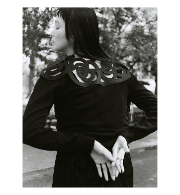 Ray BEAMS 「【別注】MIYAO / ニット カーディガン」|カーディガン|BLACK