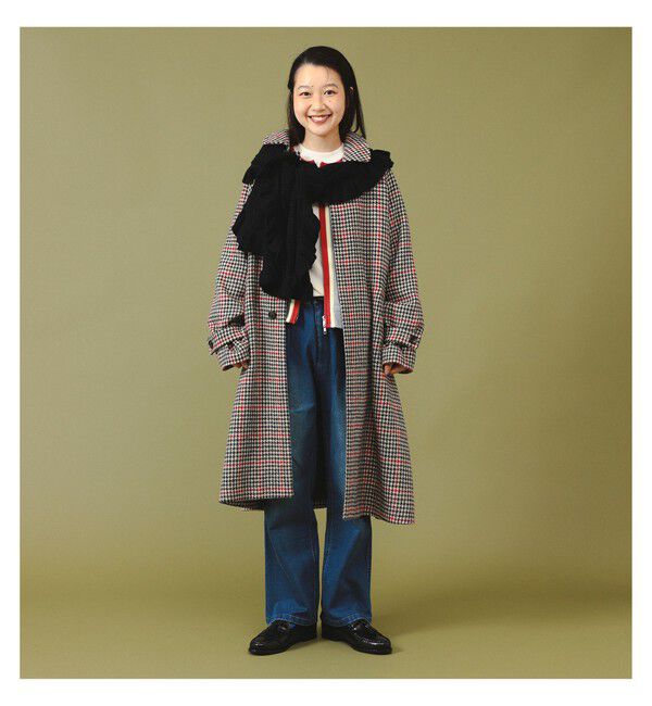 BEAMSBOY「ハリス バルマカン コート」|ダッフルコート|