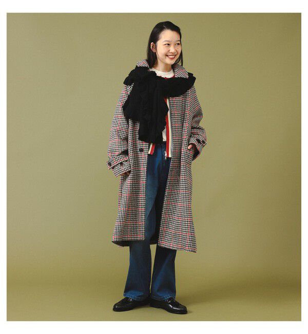 BEAMSBOY「ハリス バルマカン コート」|ダッフルコート|