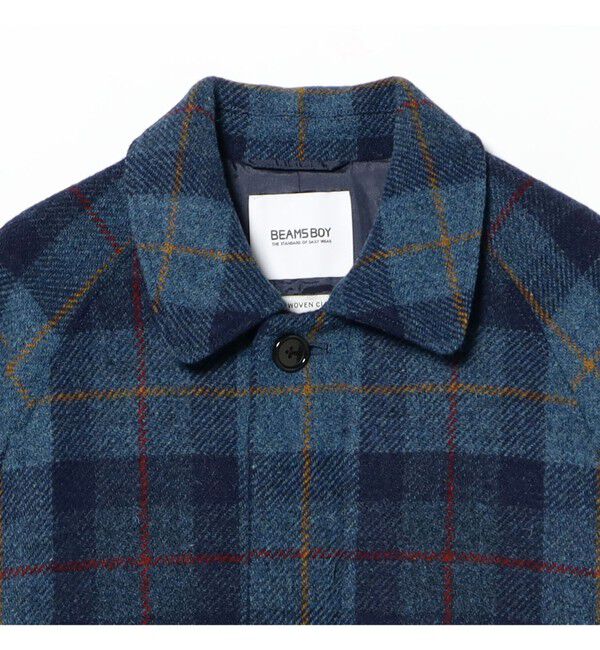 BEAMSBOY「ハリス バルマカン コート」|ダッフルコート|