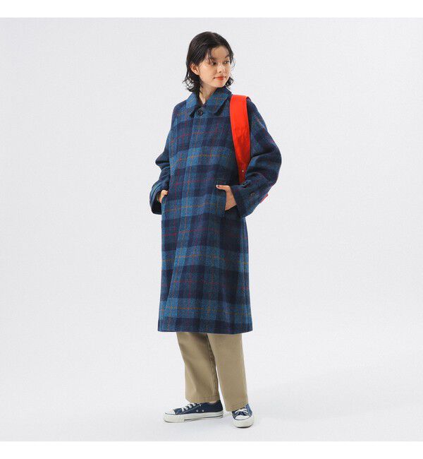 BEAMSBOY「ハリス バルマカン コート」|ダッフルコート|