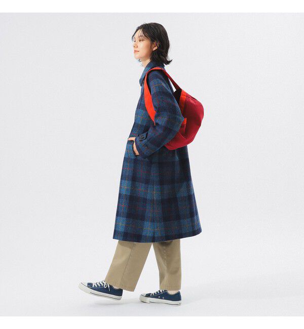 BEAMSBOY「ハリス バルマカン コート」|ダッフルコート|