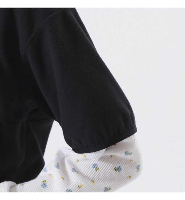 BEAMSBOY「フリース ハーフジップ ショートスリーブ」|ベスト・ジレ|