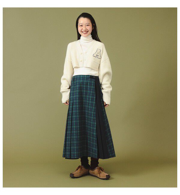 BEAMSBOY「ショート レタード カーディガン」|ニット・セーター|