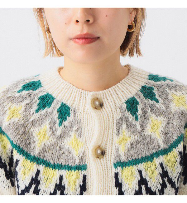 BEAMSBOY「ハンド ノルディック カーディガン」|ニット・セーター|