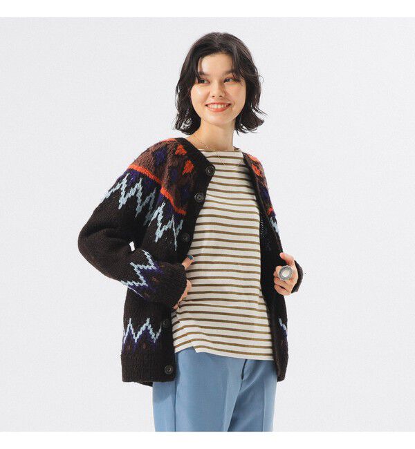 BEAMSBOY「ハンド ノルディック カーディガン」|ニット・セーター|