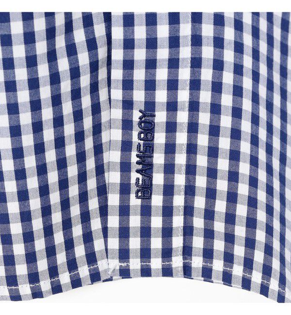 BEAMSBOY「100/2 ギンガムチェック ボタンダウン シャツ」|シャツ・ブラウス|