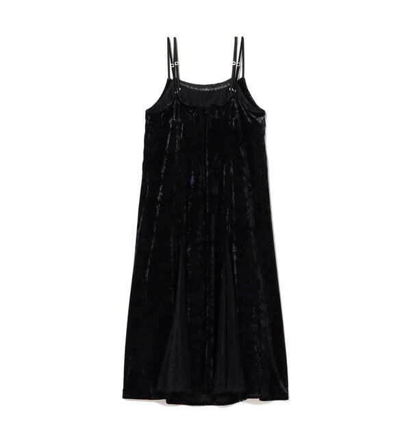 Ray BEAMS 「ベロア レース レイヤー ワンピース」|ワンピース|