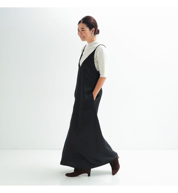 Demi-Luxe BEAMS 「ダブルストラップ キャミソール ワンピース」|ワンピース|
