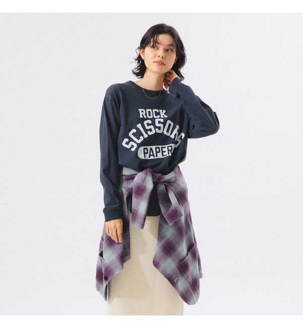 BEAMSBOY「【別注】SCREEN STARS / プリント ロングスリーブ Tシャツ」|Tシャツ・カットソー|