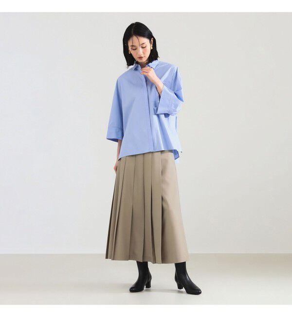 Demi-Luxe BEAMS 「ワイドスリーブ シャツ」|シャツ・ブラウス|