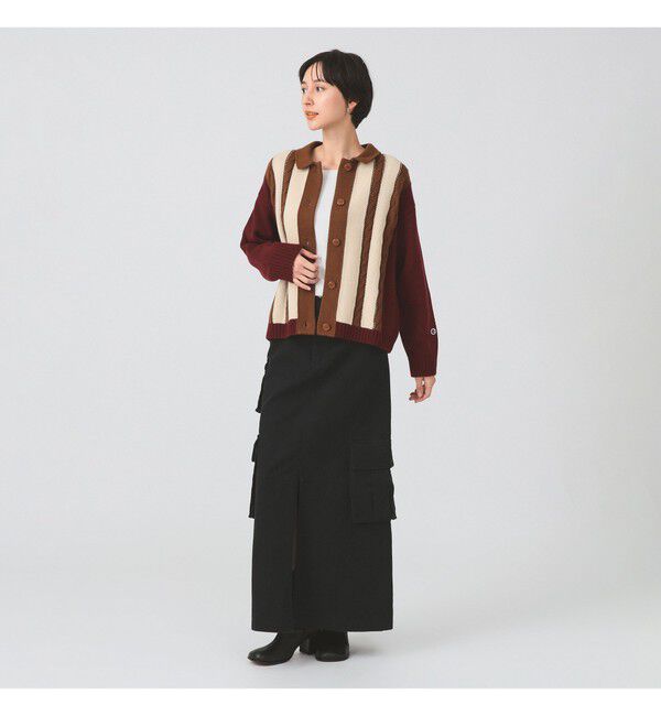 Ray BEAMS 「【別注】Champion / ニット カーディガン」|ニット・セーター|