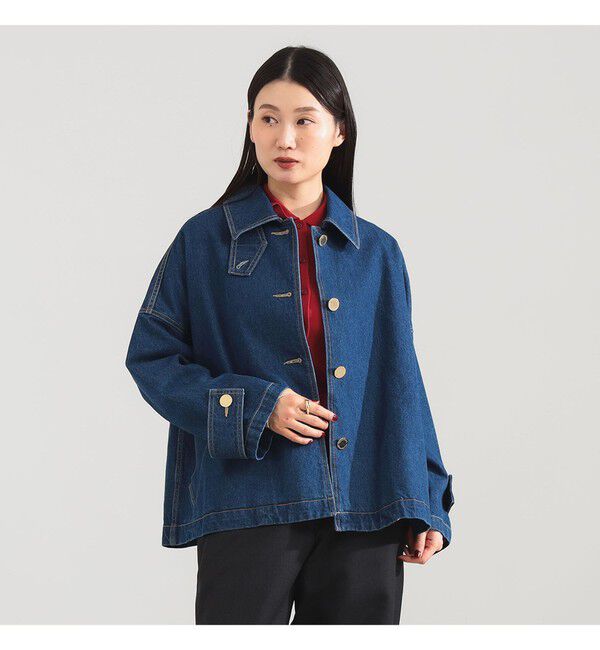 Demi-Luxe BEAMS 「Traditional Weatherwear / Malton デニムブルゾン」|ブルゾン・スタジャン|