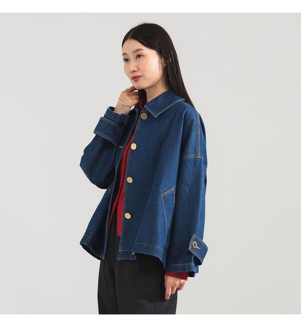 Demi-Luxe BEAMS 「Traditional Weatherwear / Malton デニムブルゾン」|ブルゾン・スタジャン|