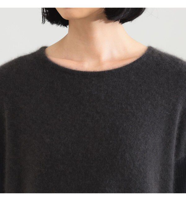 Demi-Luxe BEAMS 「フラッフィ クルーネック ニット ワンピース」|ワンピース|