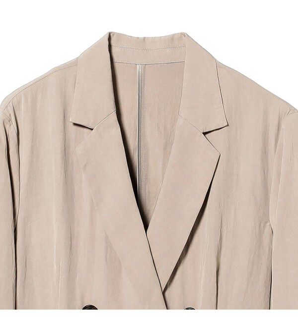 Ray BEAMS 「ソフトクリンクル 4ボタン ダブル ジャケット」|テーラードジャケット|