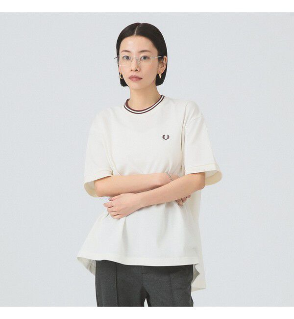 Ray BEAMS 「【別注】FRED PERRY / リラックスド ピケ Tシャツ」|Tシャツ・カットソー|ECRU