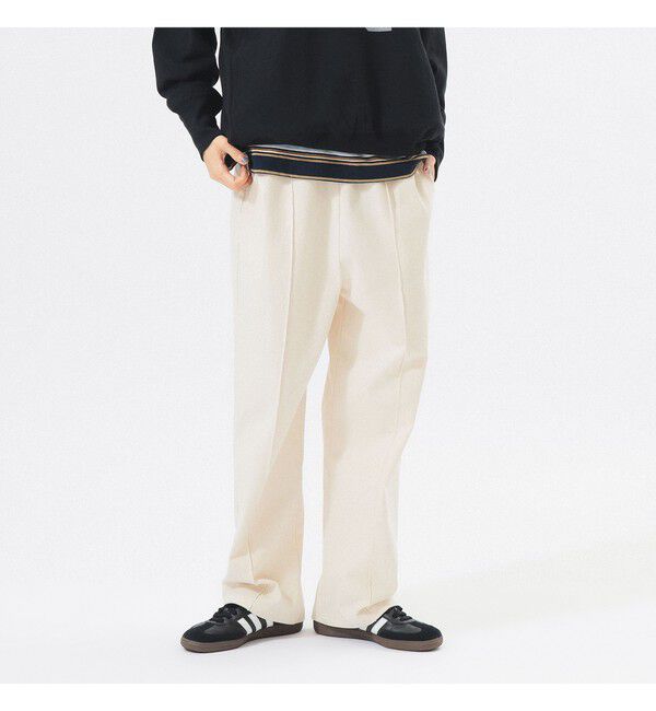 BEAMSBOY「ジャージー イージー パンツ」|チノ|