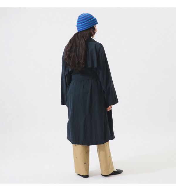 BEAMSBOY「コットン リネン ビッグ コート」|ダッフルコート|