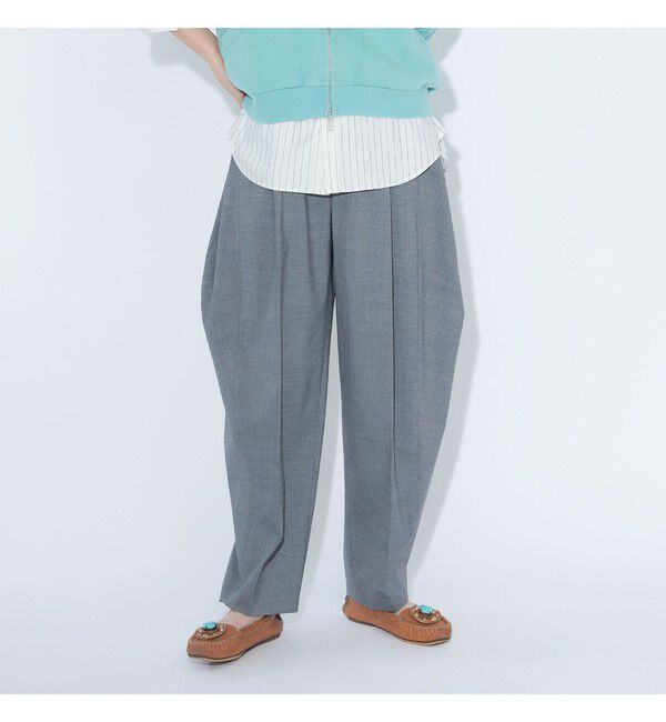 BEAMSBOY「maturely / ティー ダブ ボンタン スラックス」|スラックス|