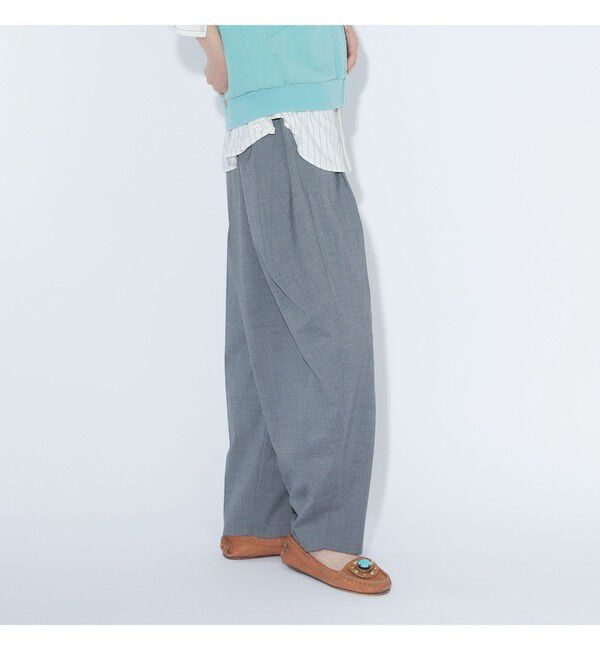 BEAMSBOY「maturely / ティー ダブ ボンタン スラックス」|スラックス|