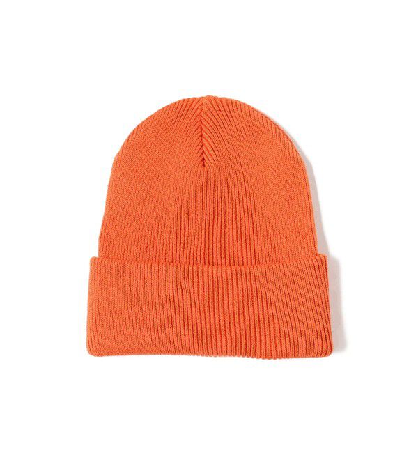 BEAMS「BEAMS / ベーシック ワッチキャップ」|キャップ・キャスケット|ORANGE