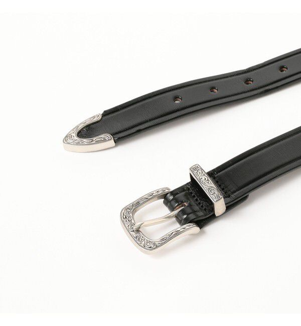 BEAMS「TORY LEATHER &times; BEAMS / 別注 1 Creased Belt」|ベルト|