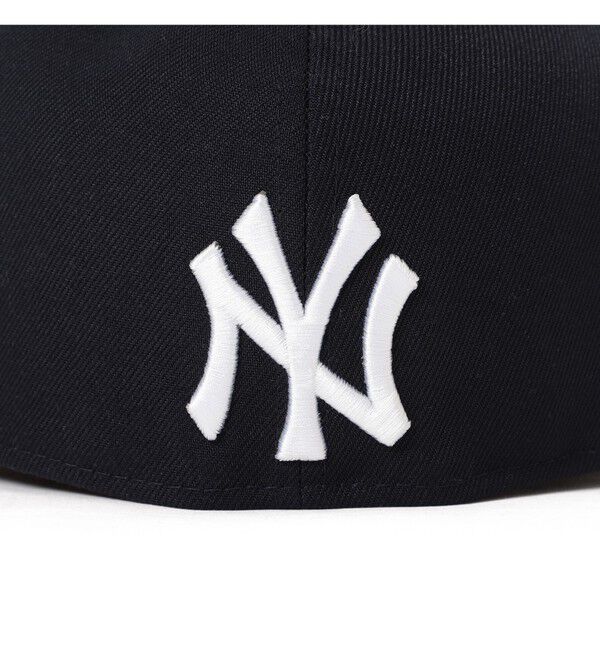 BEAMS「NEW ERA / 別注 Pre-Curved 59FIFTY Back Logo Cap 24AW」|キャップ・キャスケット|