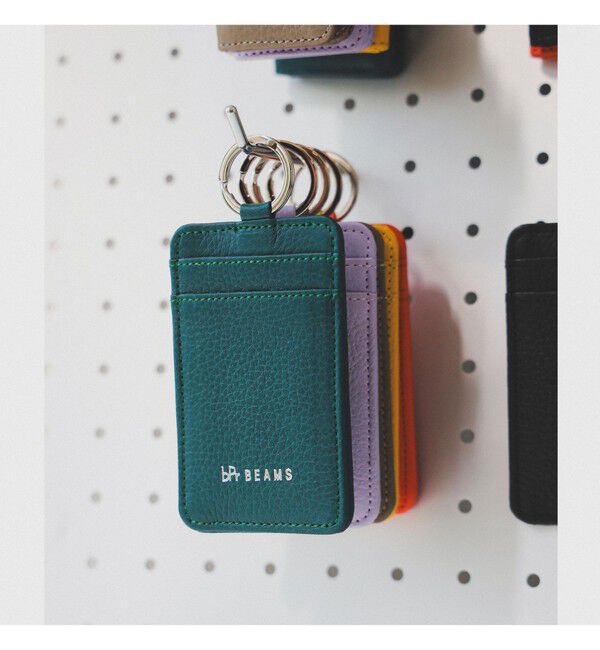 BEAMS「カードケース キーホルダー 2」|キーケース|GREEN