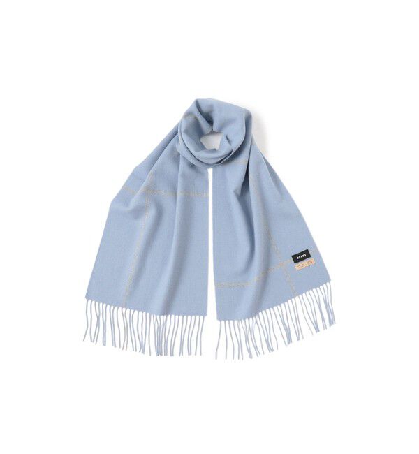 BEAMS「ウィンドウペンチェック アルパカ マフラー」|マフラー|SAX