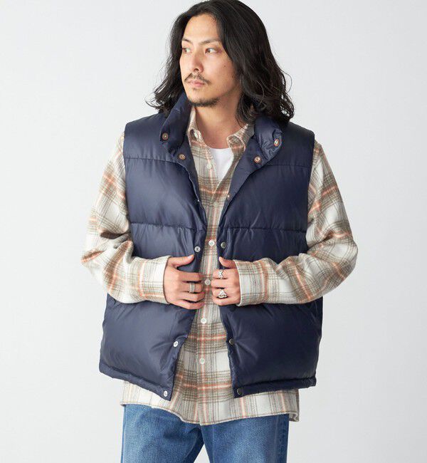 SHIPS「SHIPS: 〈撥水加工〉光電子(R) オーセンティック ダウン ベスト」|ダウンベスト・ベスト|