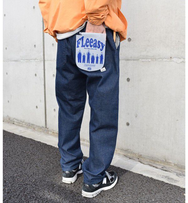 SHIPS any「Lee: FLeeasy Narrow ストレッチ テーパード デニム◇」|デニム|ネイビー