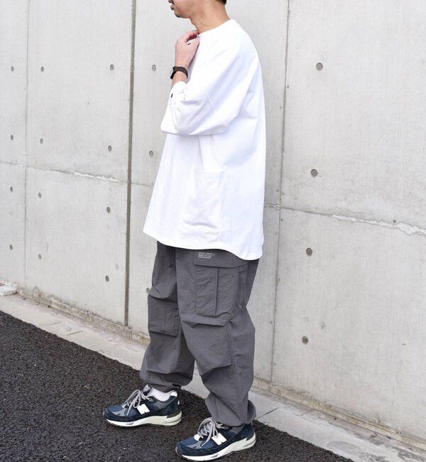 SHIPS any「【SHIPS any別注】Champion: ドルマン キャンプポケット Tシャツ 25SS◇」|Tシャツ・カットソー|