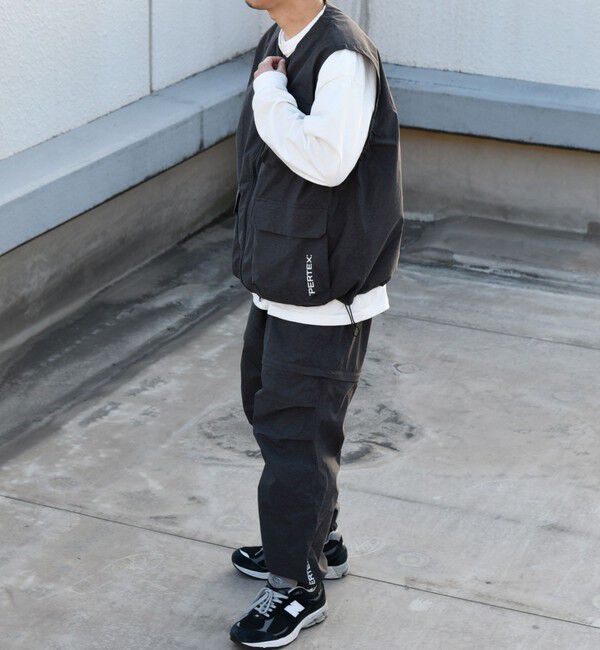 SHIPS any「SHIPS any: 〈撥水・透湿・軽量〉PERTEX(R) ベスト (セットアップ対応)◆」|ベスト・ジレ|