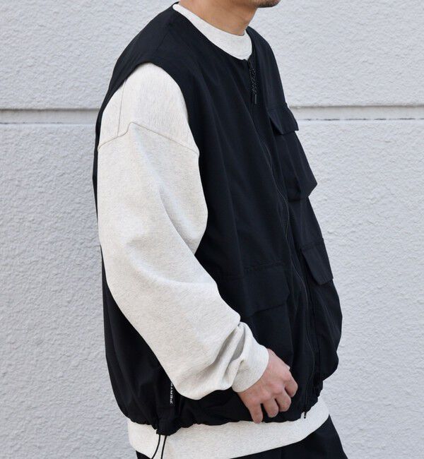 SHIPS any「SHIPS any: 〈撥水・透湿・軽量〉PERTEX(R) ベスト (セットアップ対応)◆」|ベスト・ジレ|