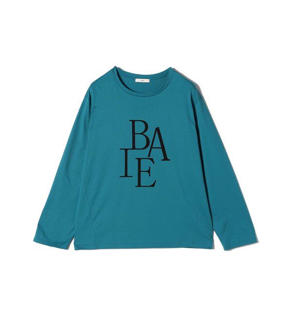 SHIPS for women「ローズ ペトール ロング スリーブ プリント TEE」|Tシャツ・カットソー|