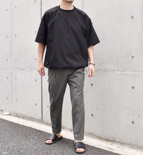 SHIPS any「SHIPS any: 〈撥水・軽量〉SOLOTEX(R) シアサッカー スピンドル Tシャツ◆」|Tシャツ・カットソー|