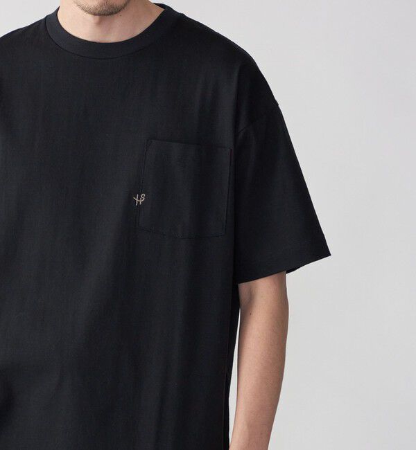 SHIPS「【WEB限定】SHIPS:〈汗染み防止加工〉ワンポイントロゴ ビッグシルエットヘビーウェイトTシャツ」|Tシャツ・カットソー|